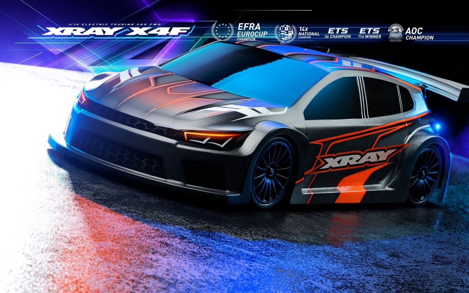 XRAY X4F 2026 - 1/10 Touring Kit FWD