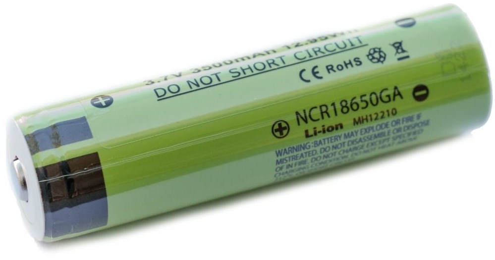 Sanyo NCR18650GA 3450mAh 3.6V Li-ion 1st