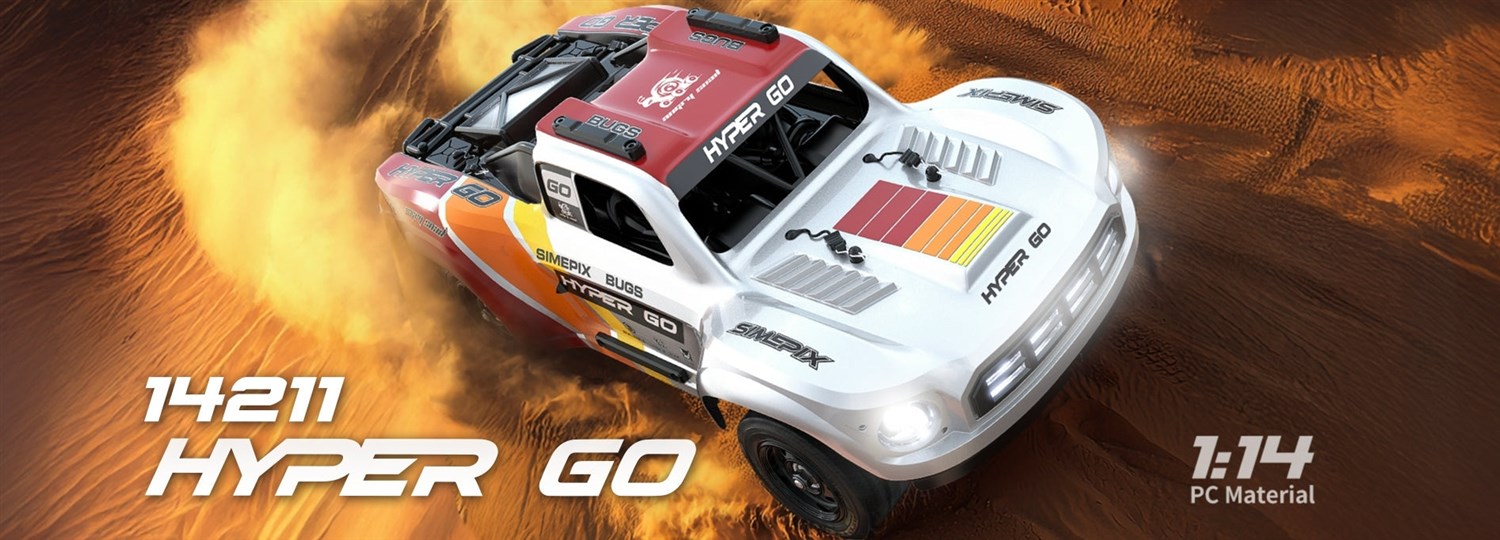MJX Hyper Go Brushless 1/14 4WD Stadium Course