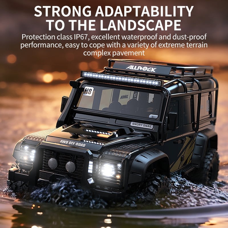 MJX Allrock H8H+ Brushless 1:8 Crawler 4WD Black