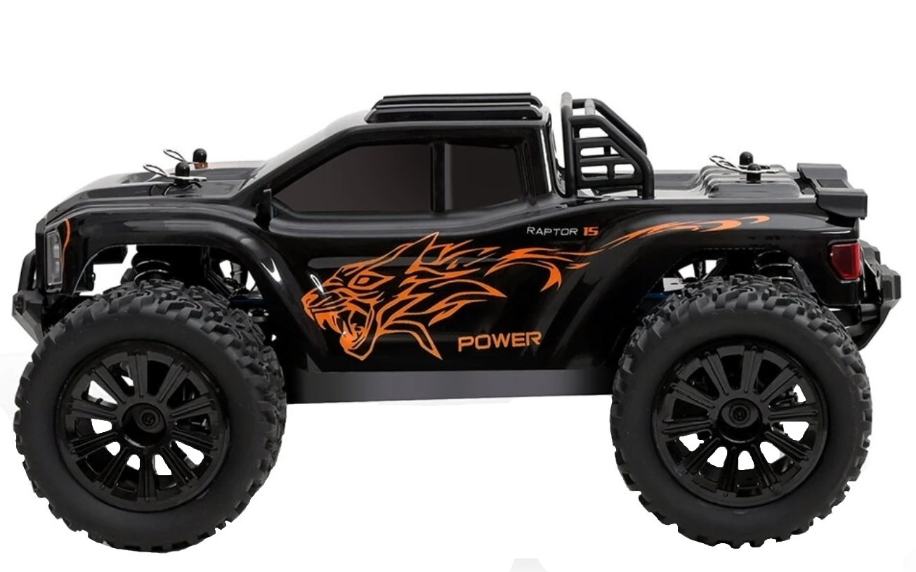 WLToys Monster 164018 1/16 4WD Black
