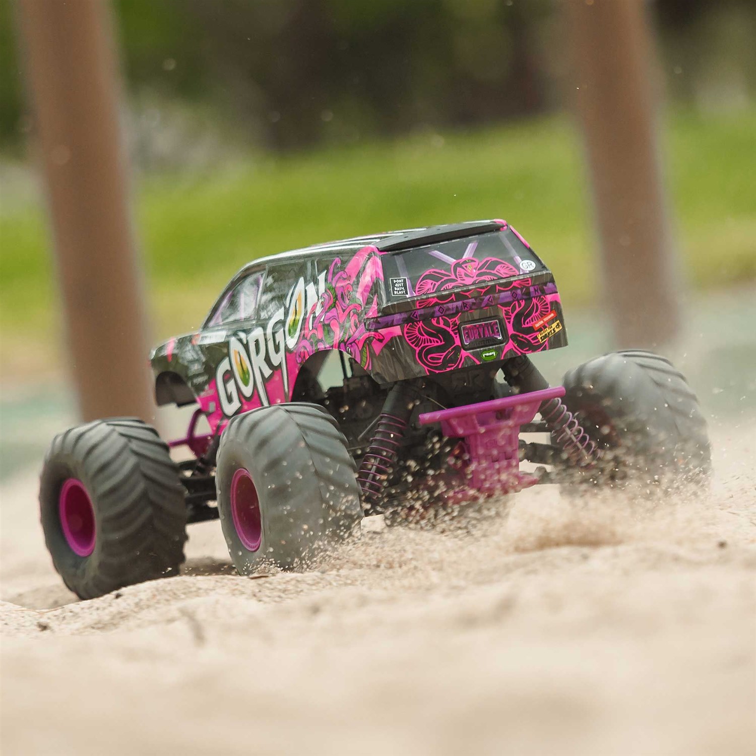ARRMA Gorgon Mega 2WD Lilla - Komplett