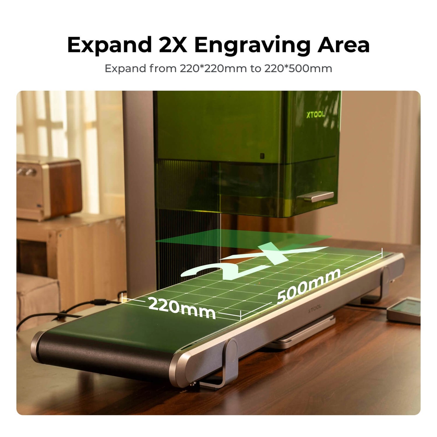 xTool Auto Streamline Conveyor - F2 Ultra