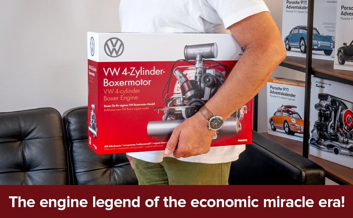 Franzis VW 4 Cylinder Boxer Engine