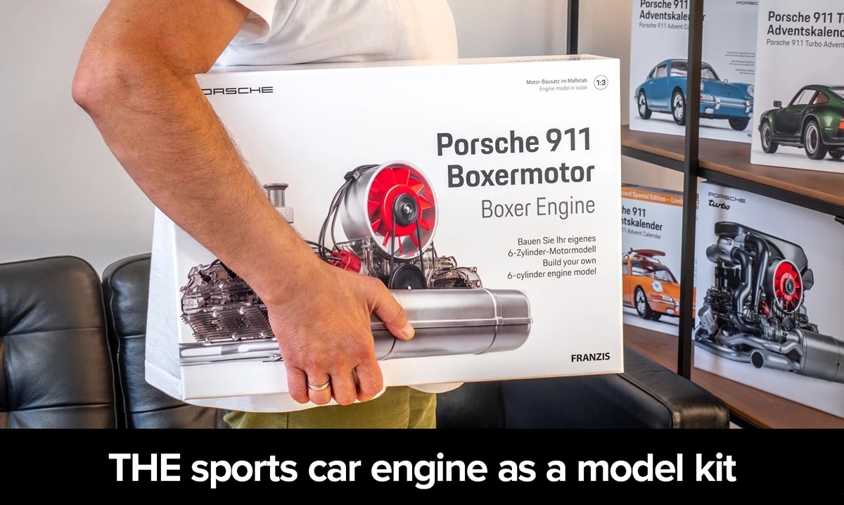 Franzis Porsche 911 Boxer Engine
