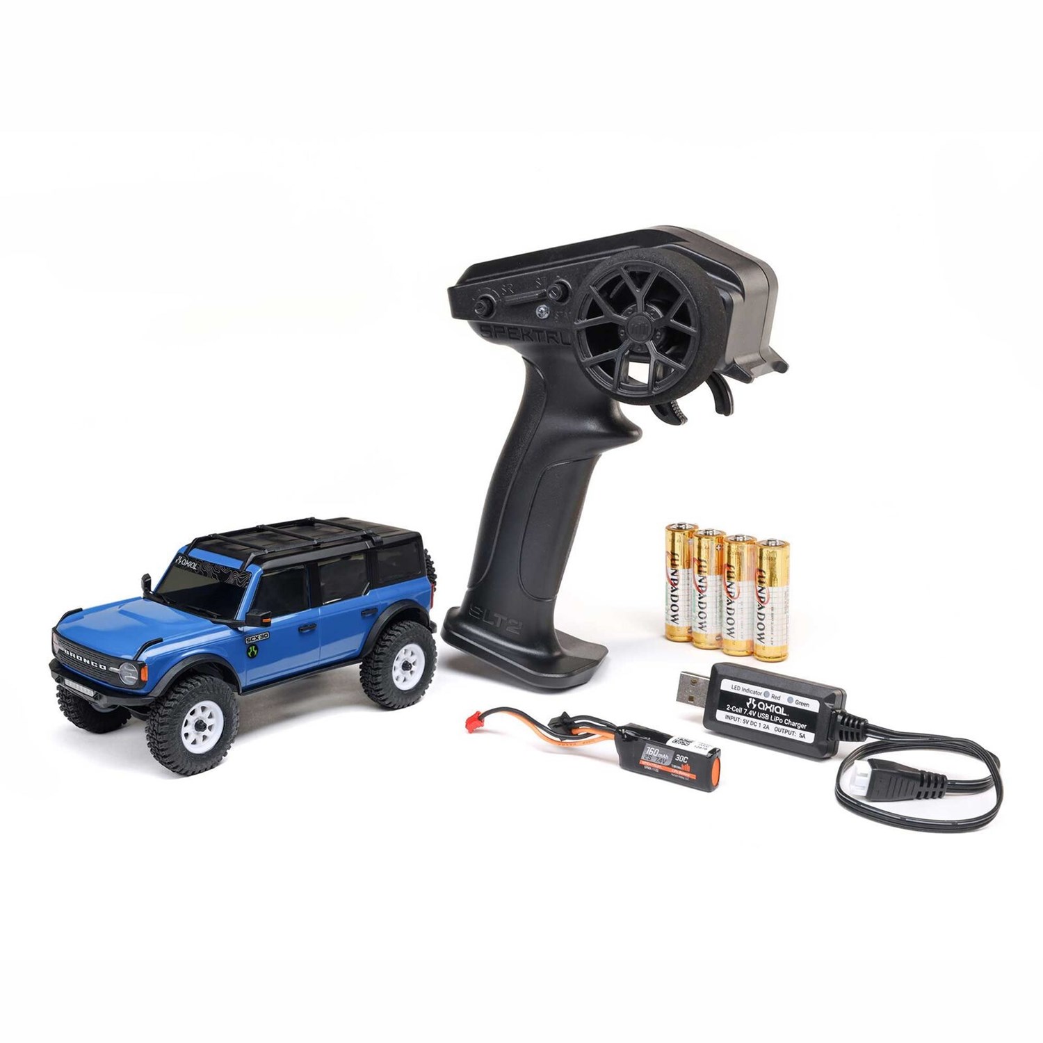 Axial SCX30 Ford Bronco Crawler 4WD Blue