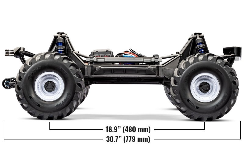 Traxxas X-Maxx MT 8S Brushless 4WD TSM w/o Body