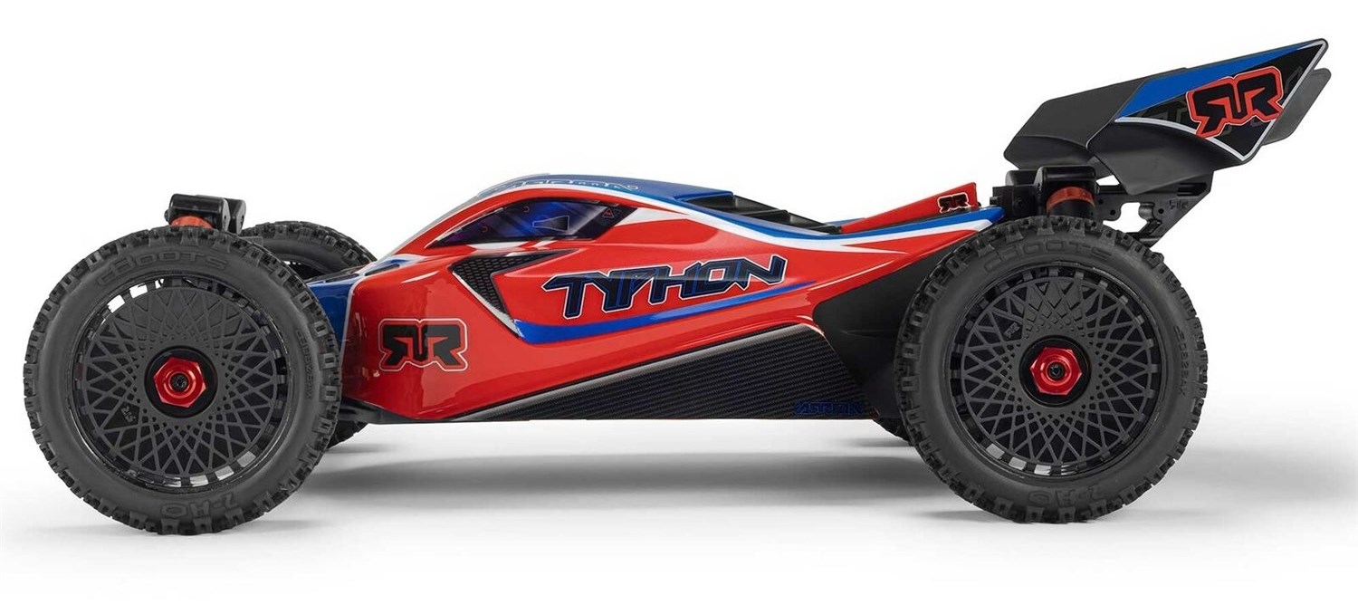 ARRMA Typhon 1/8 223S BLX 4WD Red/Blue - RTR