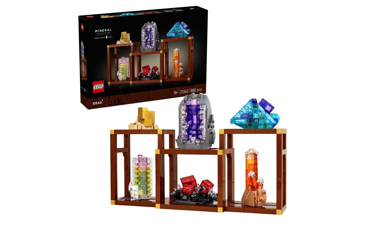 LEGO Ideas - Mineralsamling