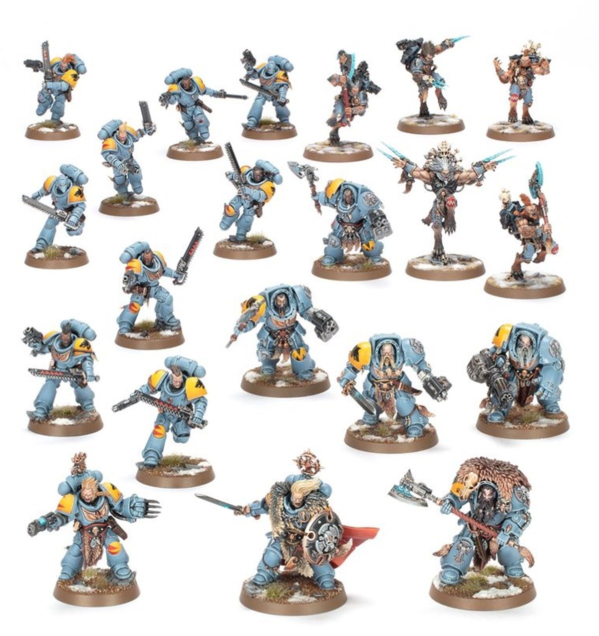 Warhammer 40K Combat Patrol Space Wolves