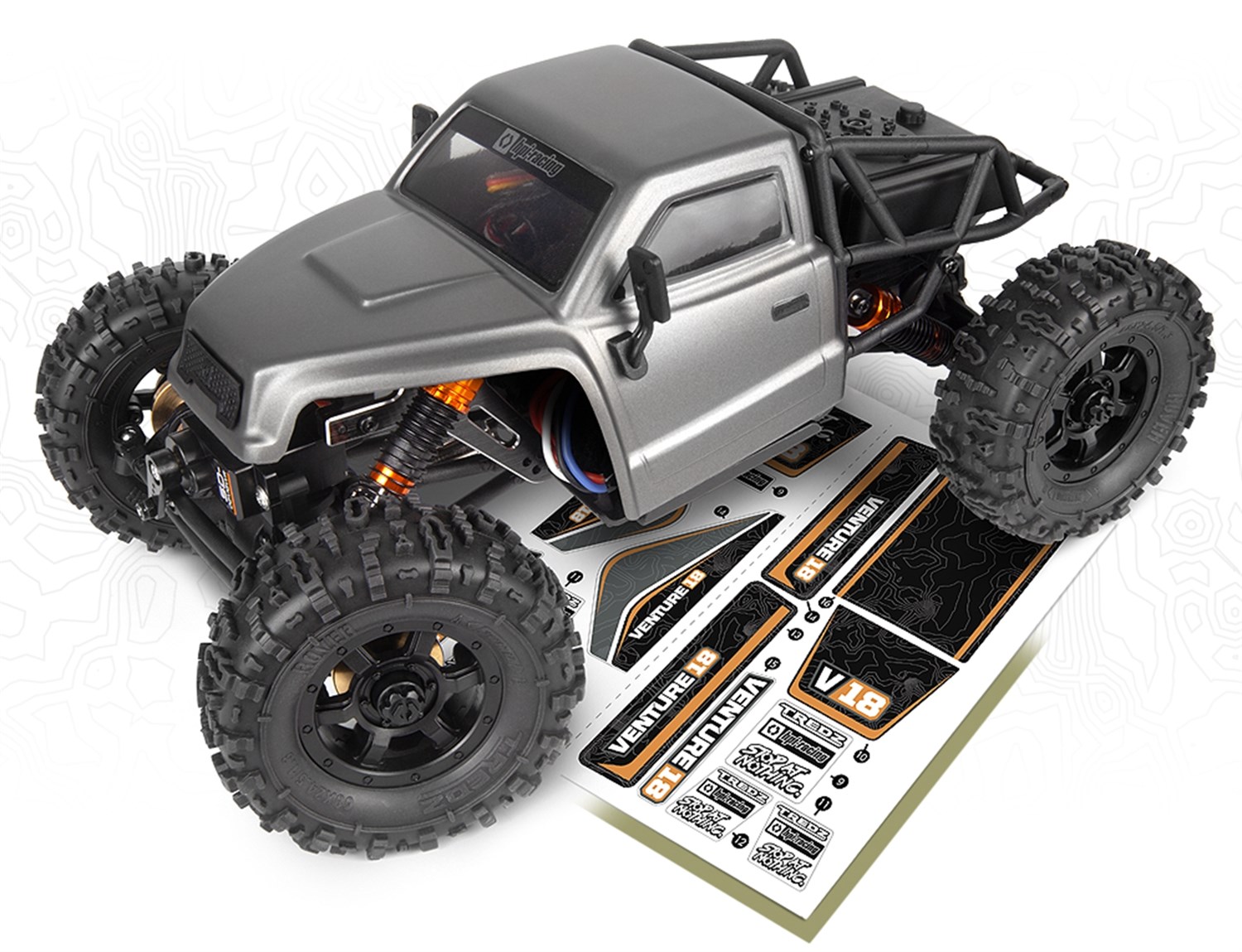 HPI Venture 18 CC Flux Comp Crawler - Gunmetal