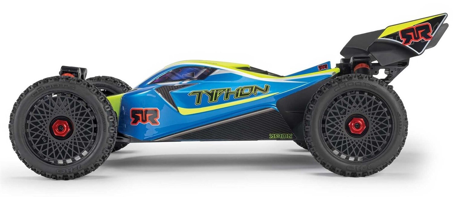 ARRMA Typhon 1/8 223S BLX 4WD Blue/Yellow - RTR