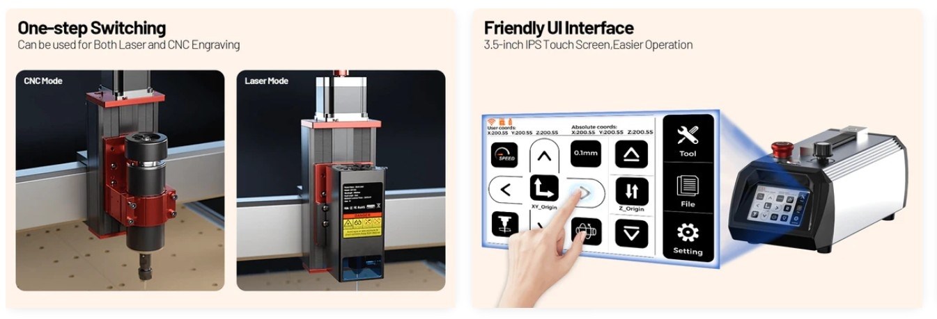 TwoTrees TTC450 Ultra CNC Router Machine