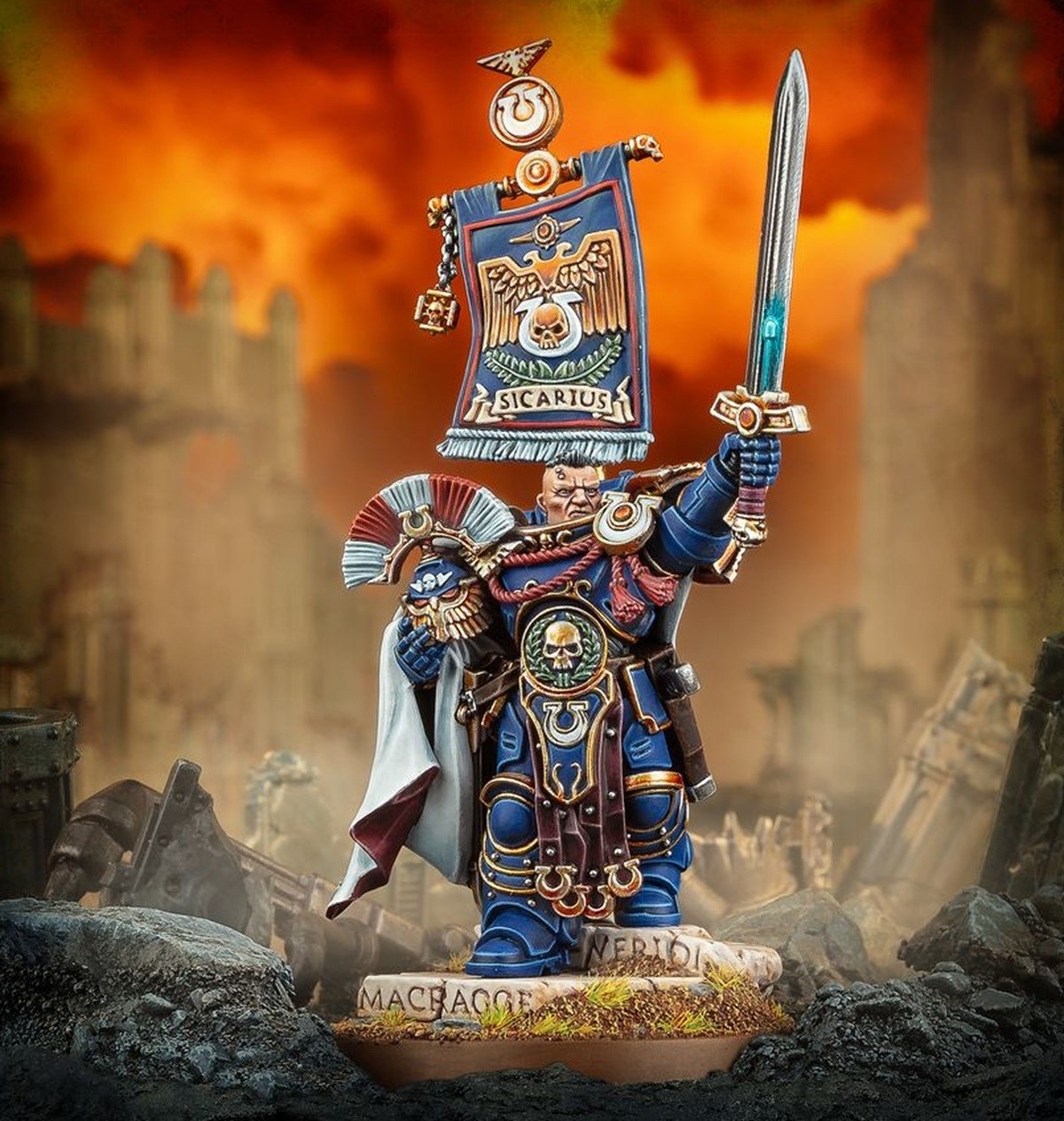 Warhammer 40K Ultramarines Cato Sicarius