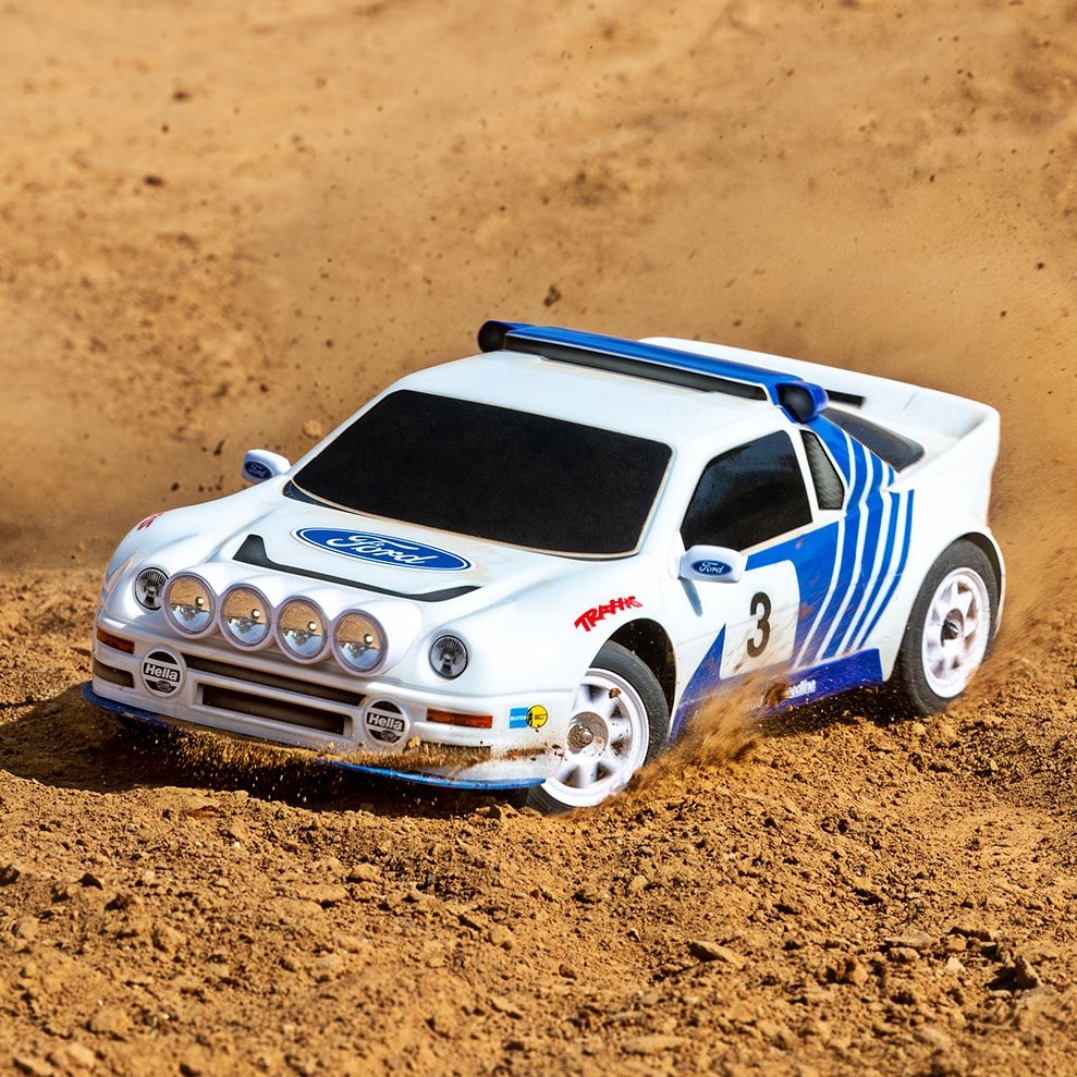 Traxxas Mini Rally Ford RS200 4x4 VXL-3s TQi RTR 