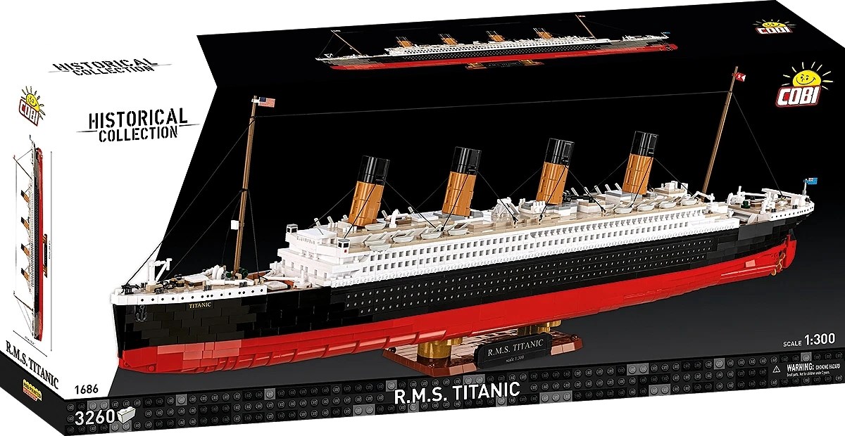 Cobi Titanic - 3260 deler