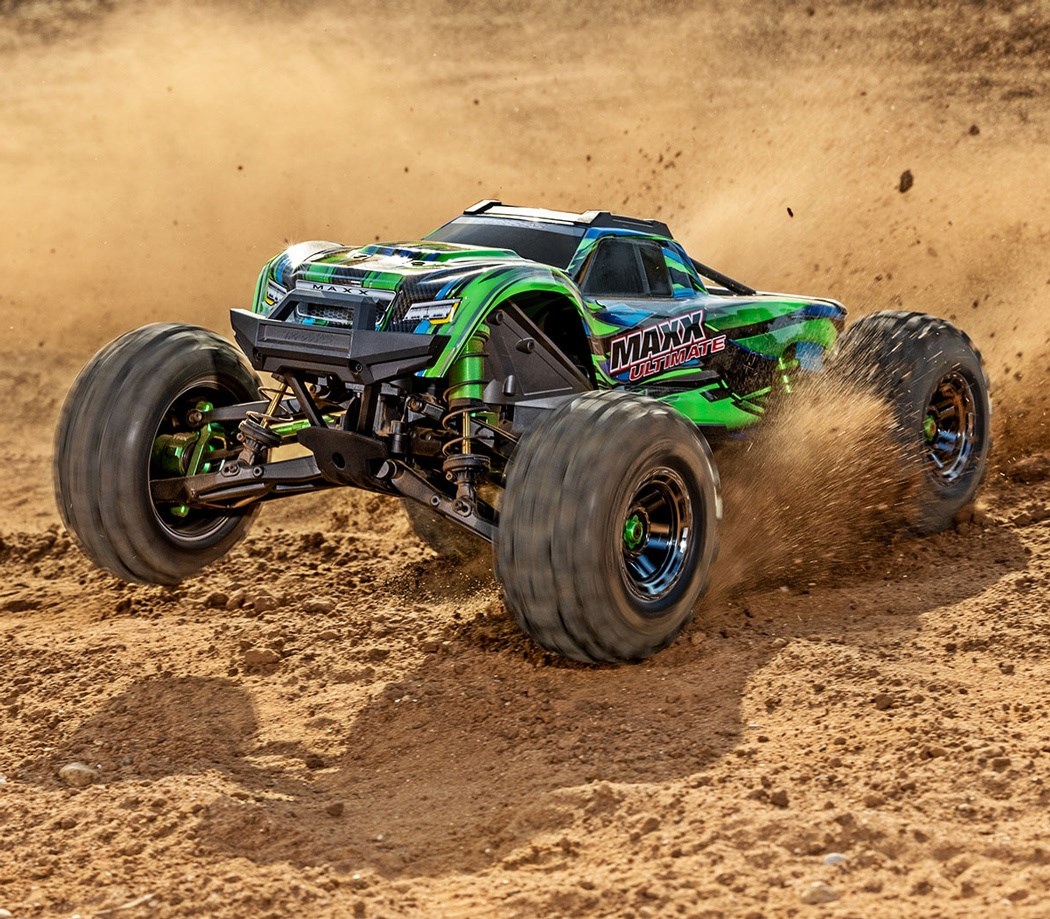 Traxxas Maxx ULT VXL-4S Brushless 4WD TSM Green