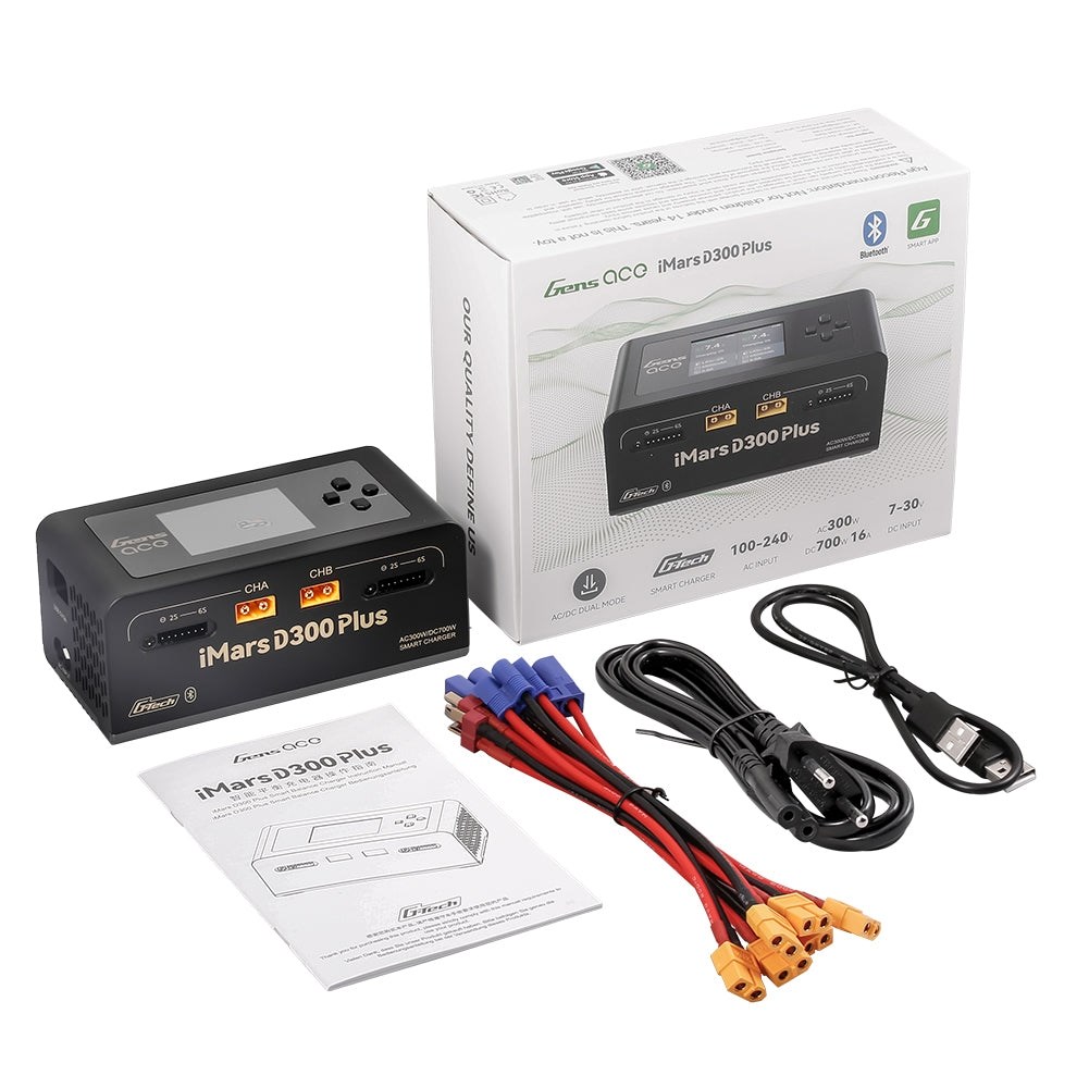 Gens Ace Imars D300 Pluss G-Tech 300/700W Black