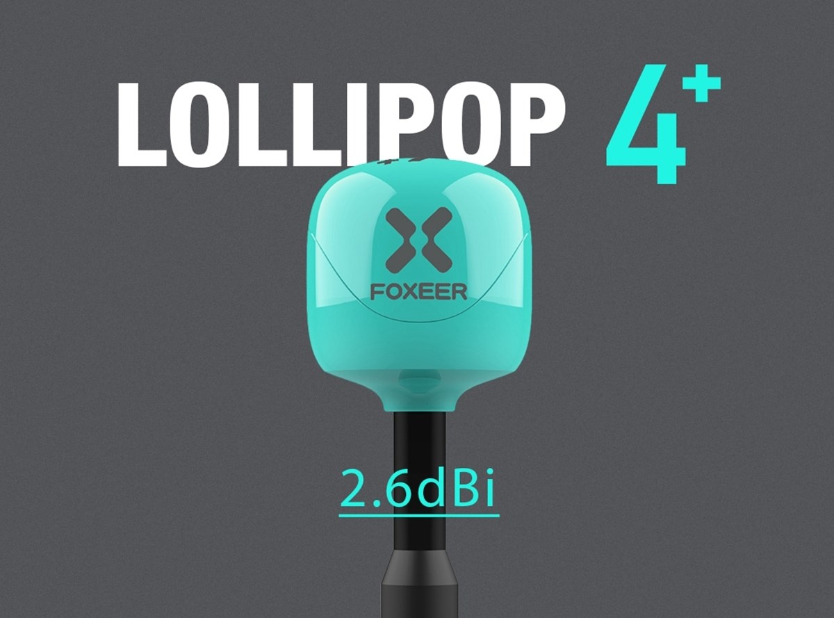 Foxeer Lollipop 4 5.8G RHCP SMA Teal (2)