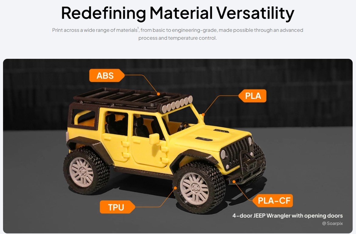 Elegoo Centauri Carbon 2 Combo - 3D Printer
