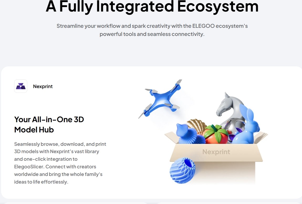 Elegoo Centauri Carbon 2 Combo - 3D Printer