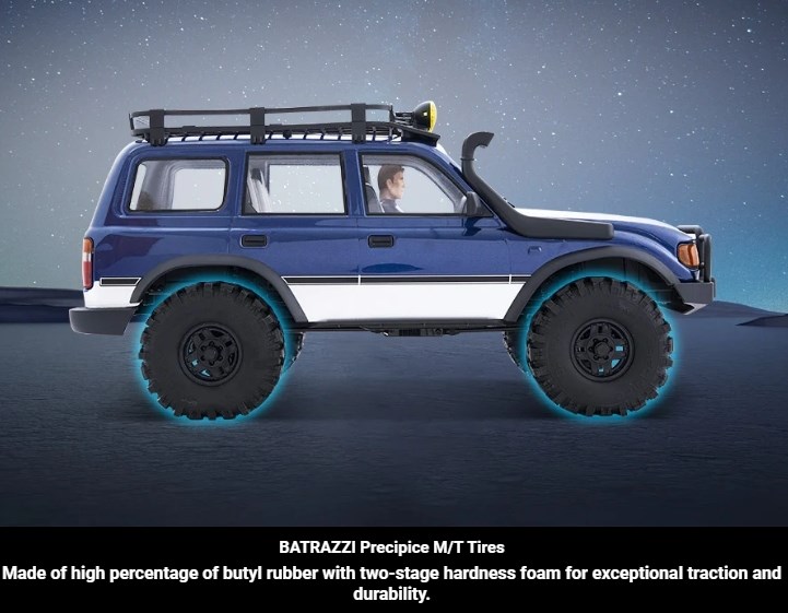 FMS FCX10 Pro Toyota Land Crusier LC80 - RS V2