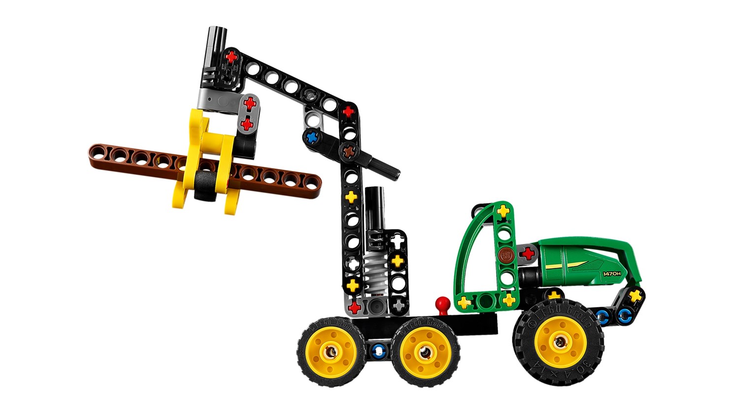 LEGO John Deere 1470H hjuldrevet hogstmaskin