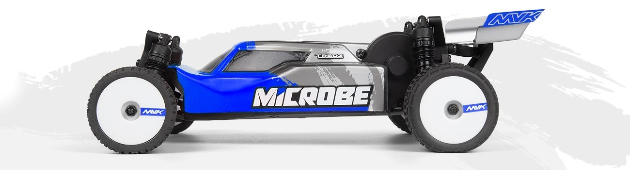 Maverick Microbe 1/24 Race Buggy 2WD RTR - Blue