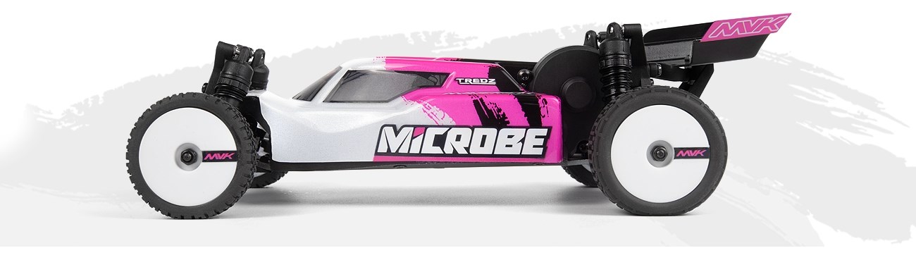 Maverick Microbe 1/24 Race Buggy 2WD RTR - Pink