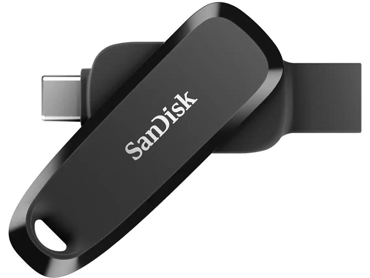 SanDisk 128 GB USB-A/USB-C-minne