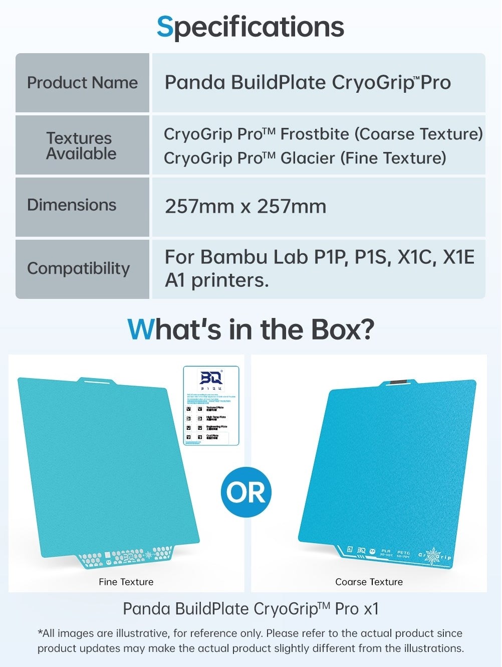 Panda CryoGrip Pro Frostible Orange - A1/P1/X1/A1