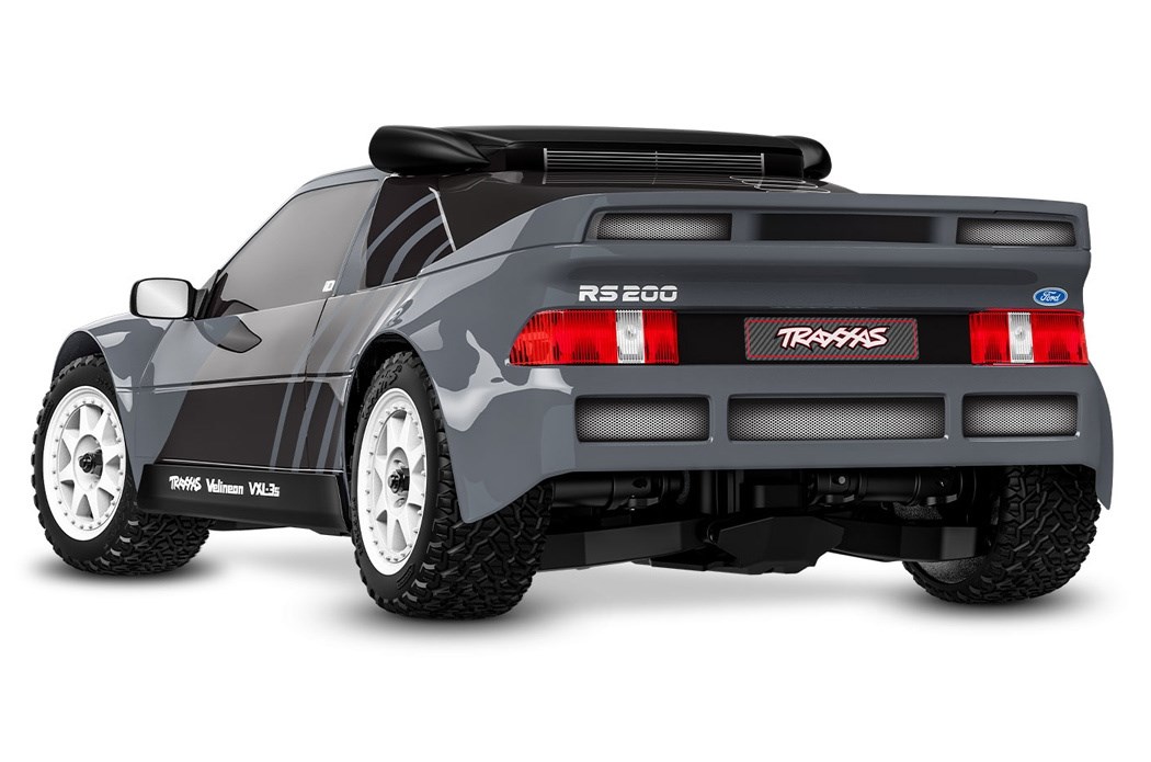 Traxxas Mini Rally Ford RS200 VXL-3s RTR - Gray