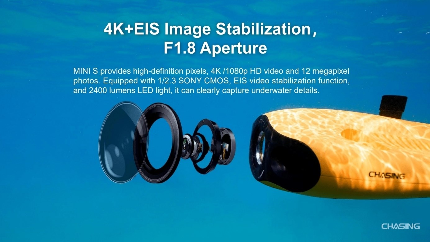 Gladius mini S 100m Green - Undervannsdrone/ROV