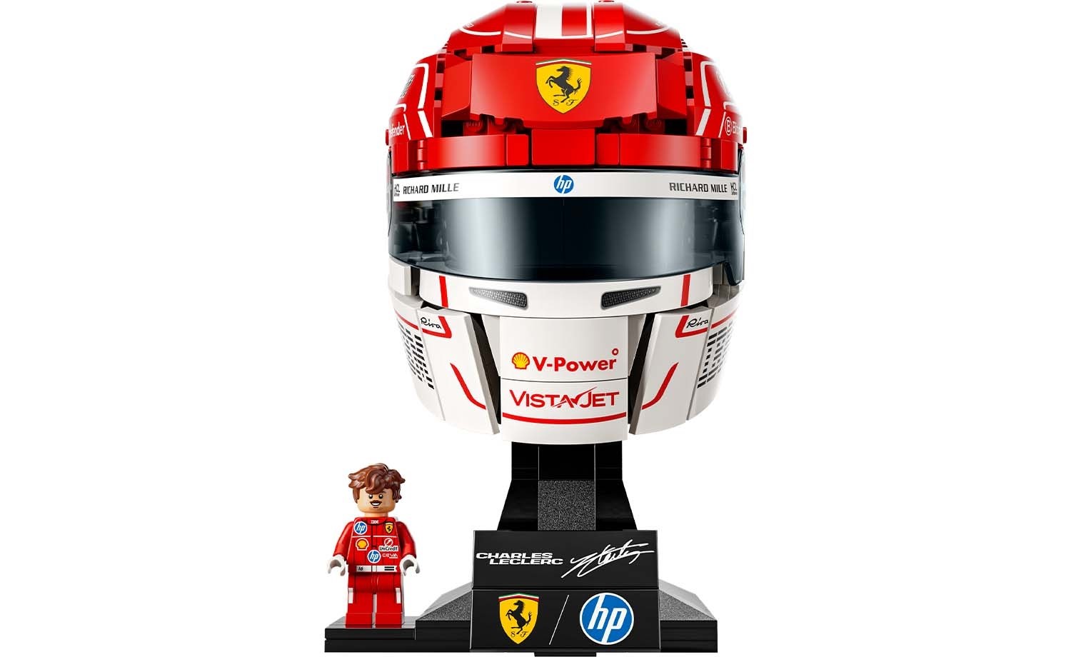 LEGO Scuderia Ferrari HP Charles Leclerc hjelm