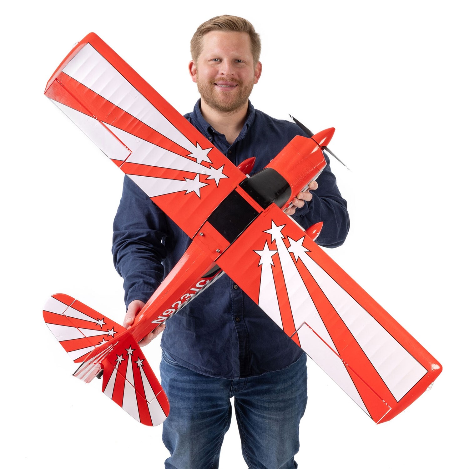 E-Flite Super Decathlon 1.2m BNF w/AS3X+ & SAFE