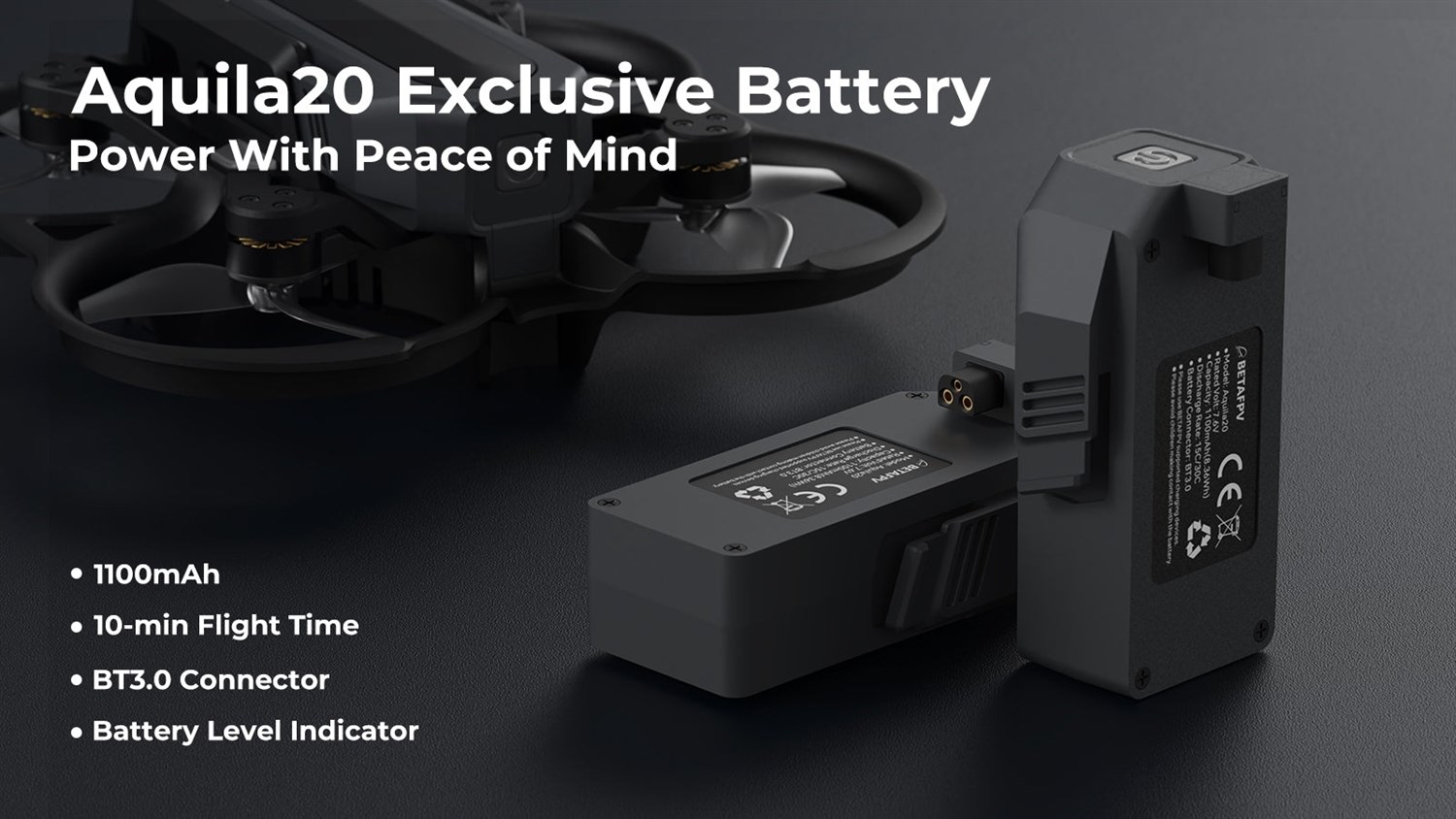 BETAFPV Aquila20 Exclusive Battery 2pk