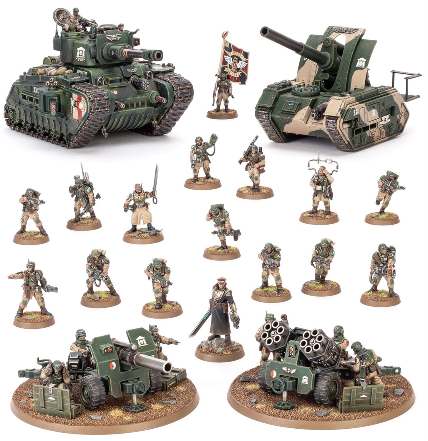 Warhammer 40K Battleforce Astra Militarum Platoon