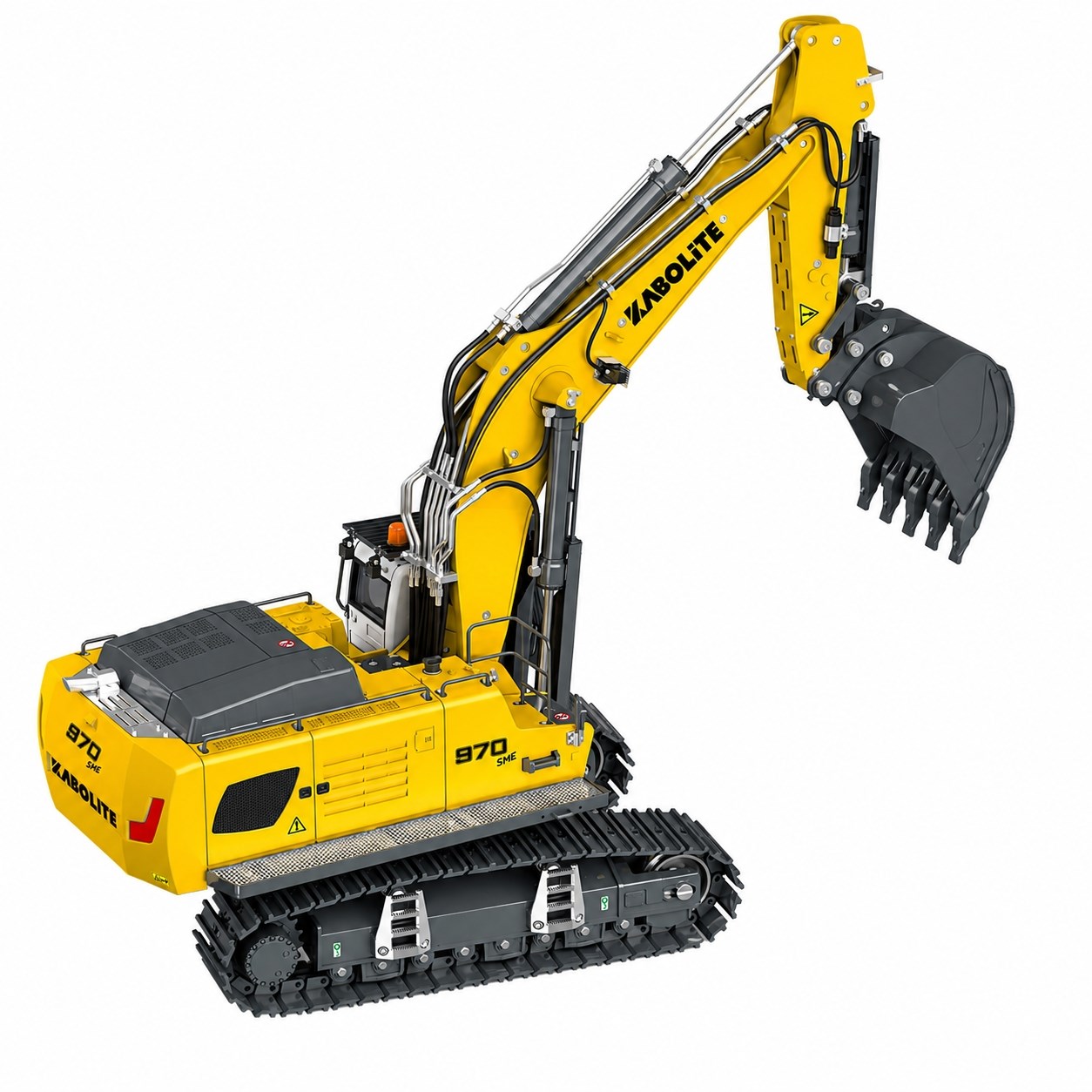 HuiNa Gravemaskin Kabolite K962-100S Yellow RTR