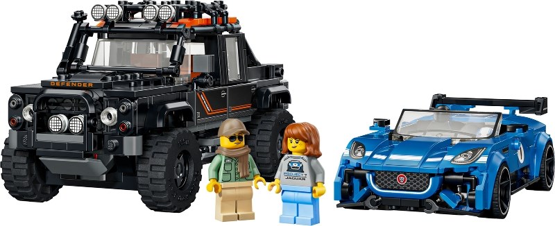 LEGO Jaguar Project 7 og Land Rover Defender