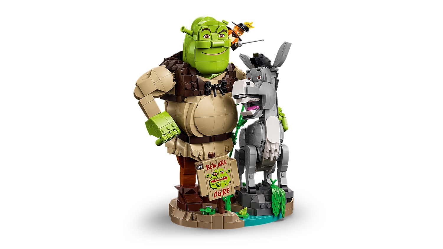 LEGO Shrek, Esel og Pus med St�vler
