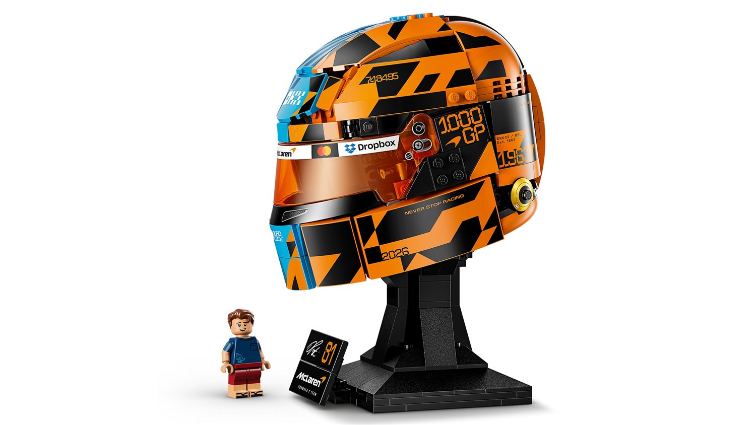 LEGO McLaren Mastercard F1 Oscar Piastri Hjelm