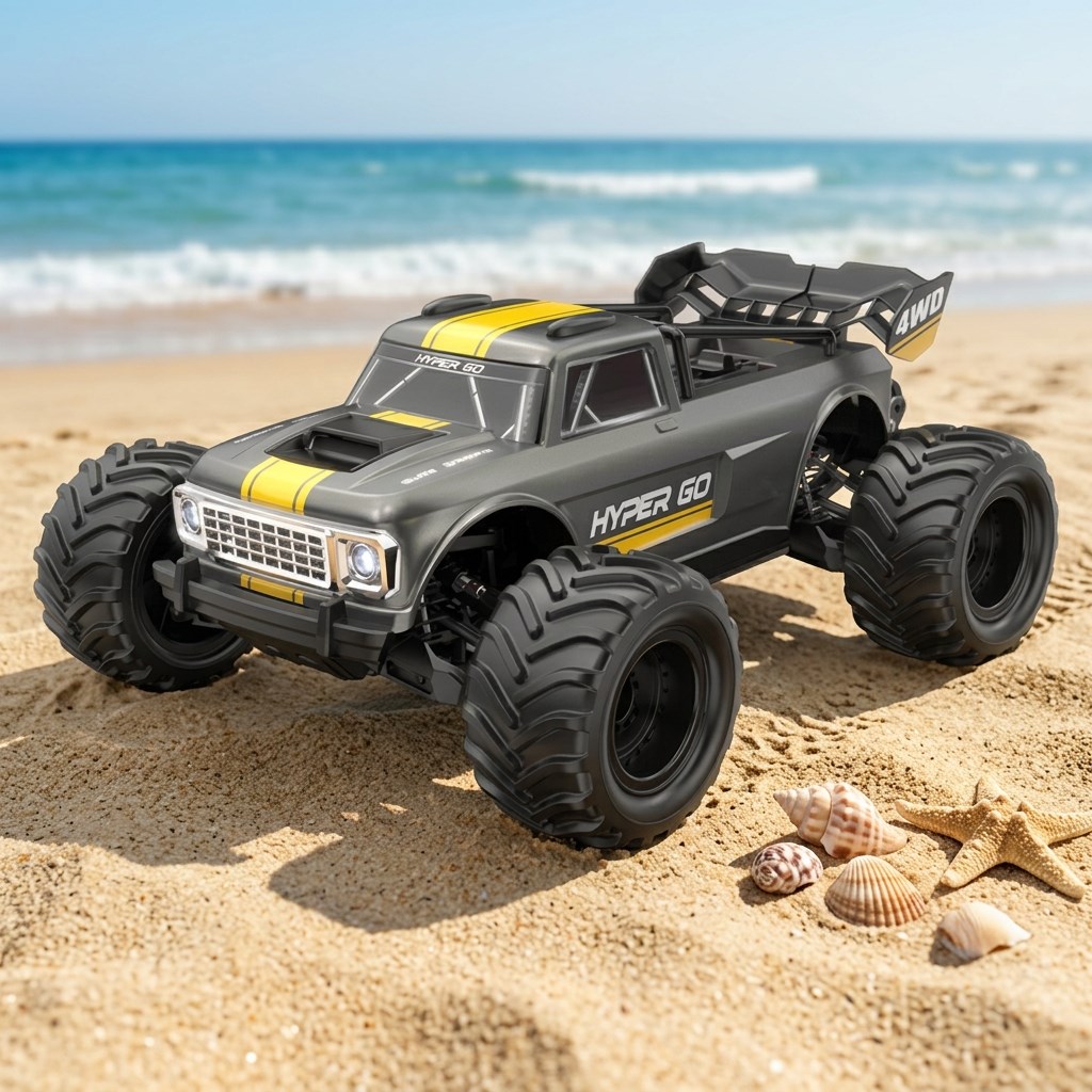 MJX Hyper Go Brushless Truck 1/10 Grey - Komplett