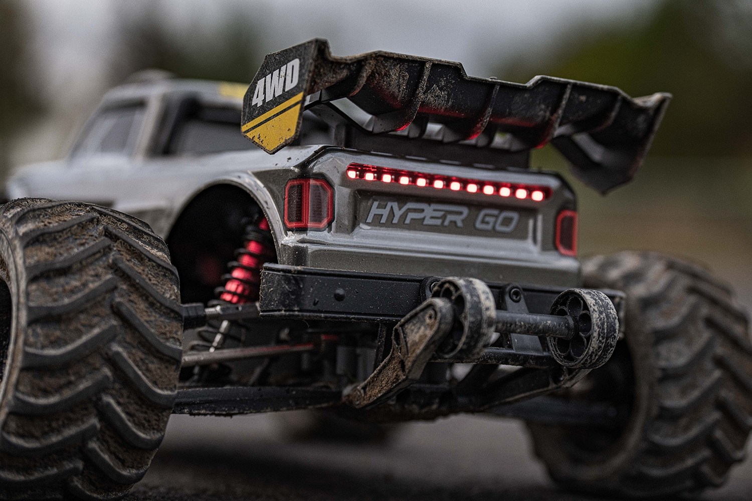 MJX Hyper Go Brushless Truck 1/10 Grey - Komplett