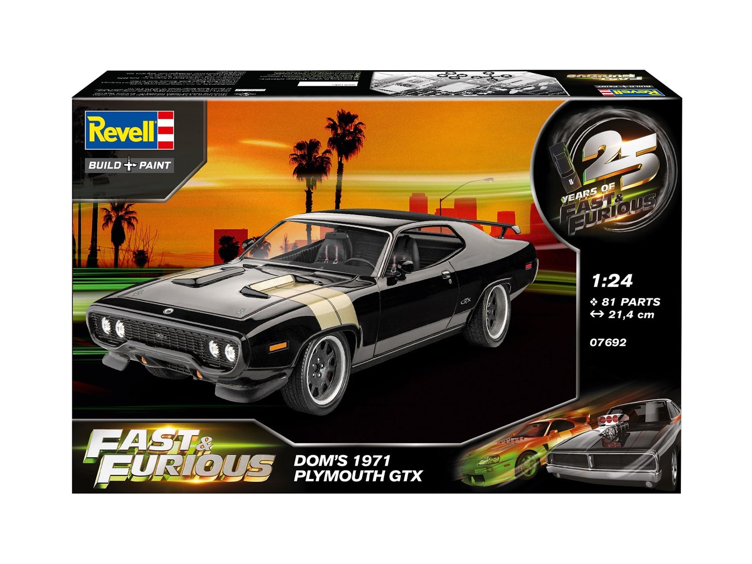 Revell Fast & Furious Dominics 1971 Plymouth GTX