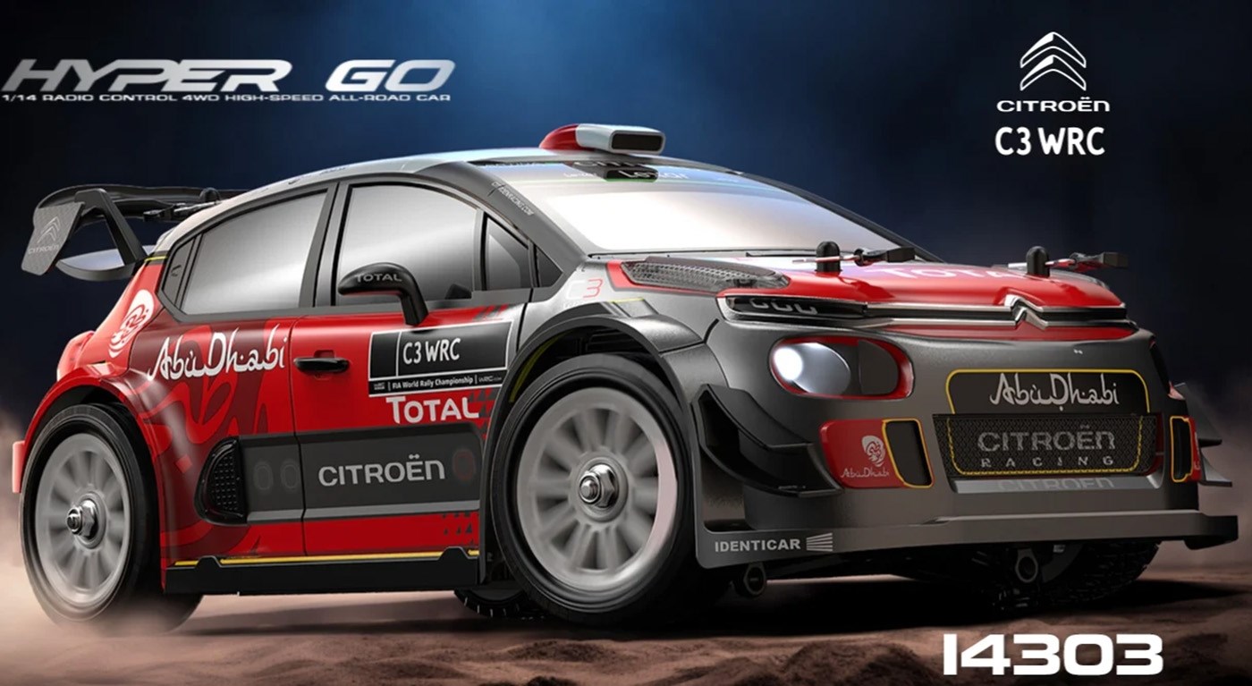 MJX Hyper GO BL 1:14 4WD Citroen C3 WRC