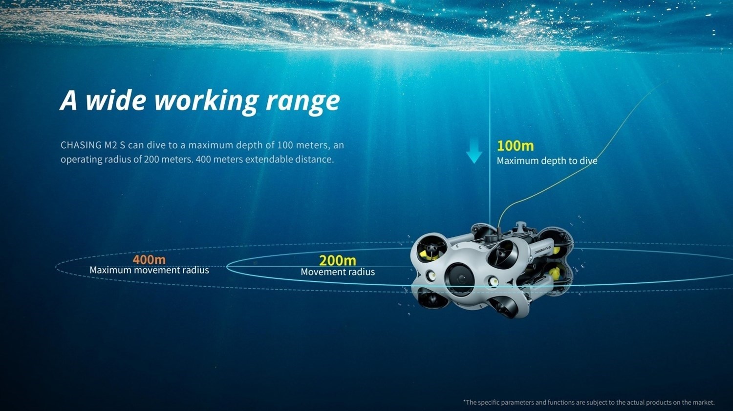 Chasing M2  S  2.0 Lite - Undervannsdrone/ROV