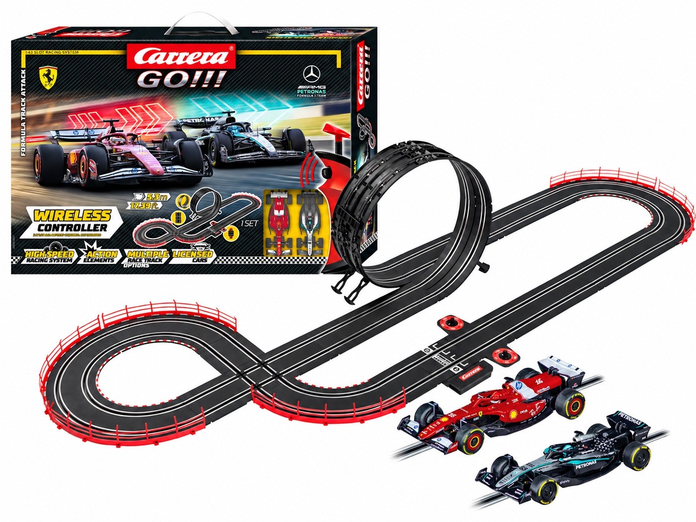 Carrera Bilbane - Formula Track Attack 