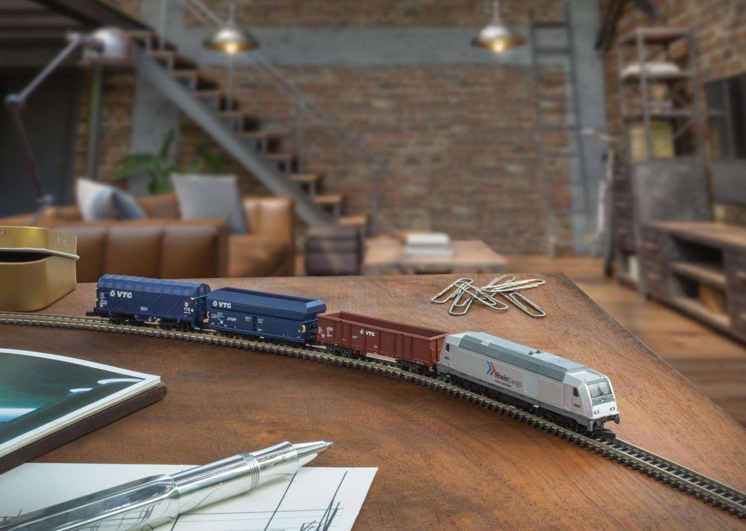 Märklin Startsett - Moderne Frakttog BR 285