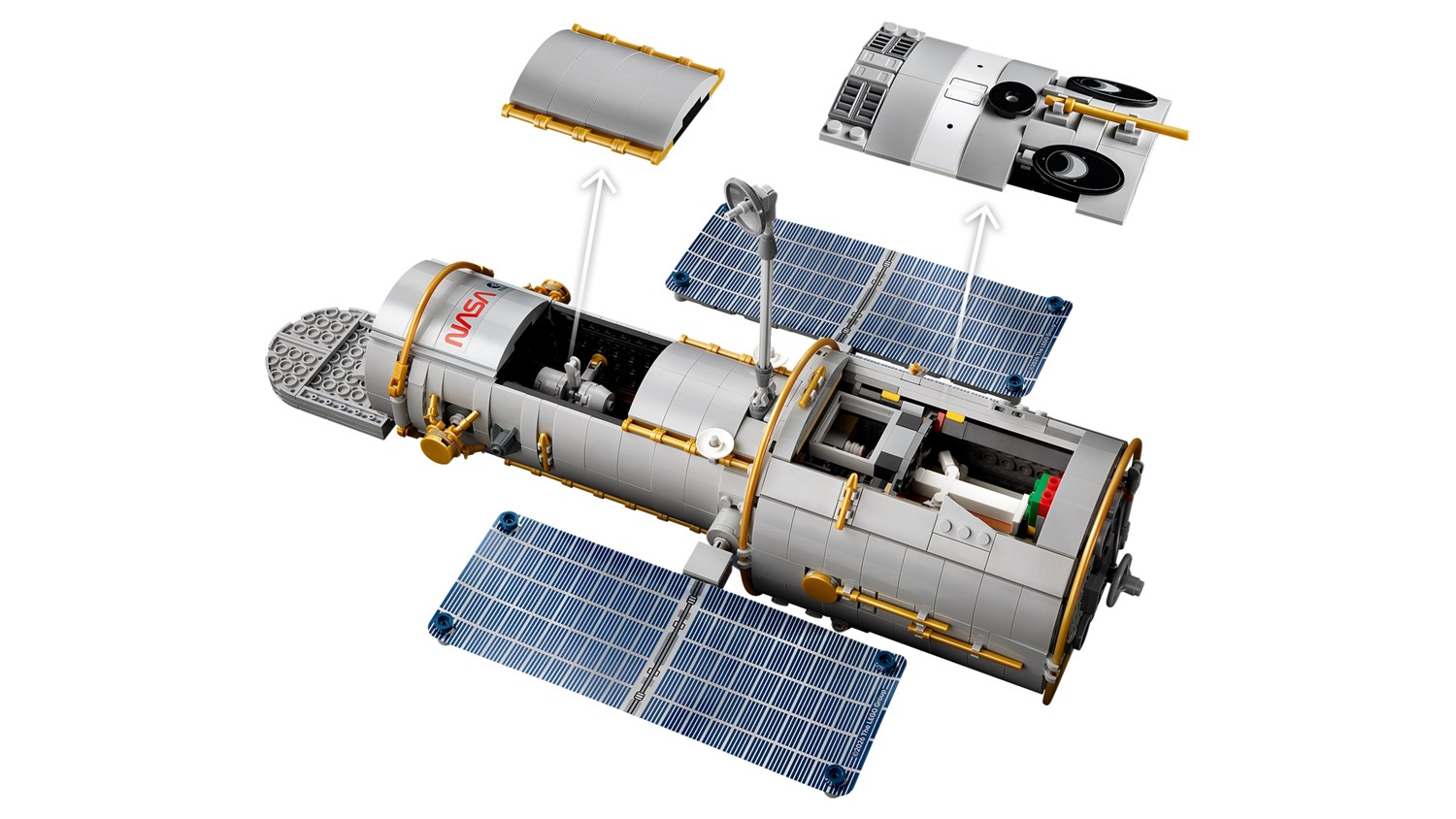 LEGO Icons Hubble-romteleskopet