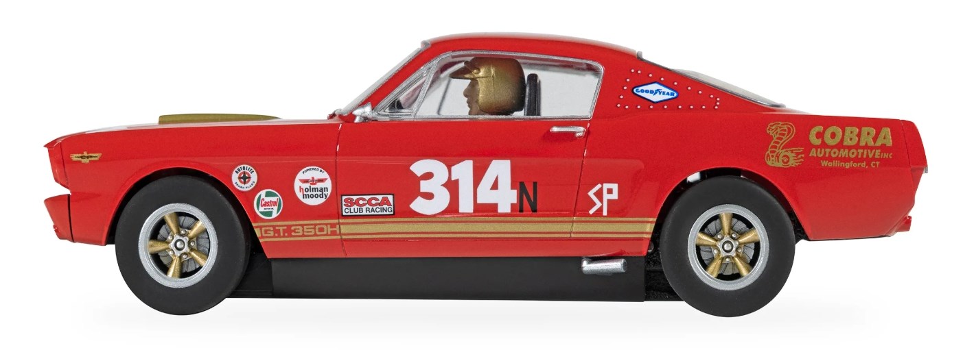 Scalextric Shelby GT350H - Red and Gold